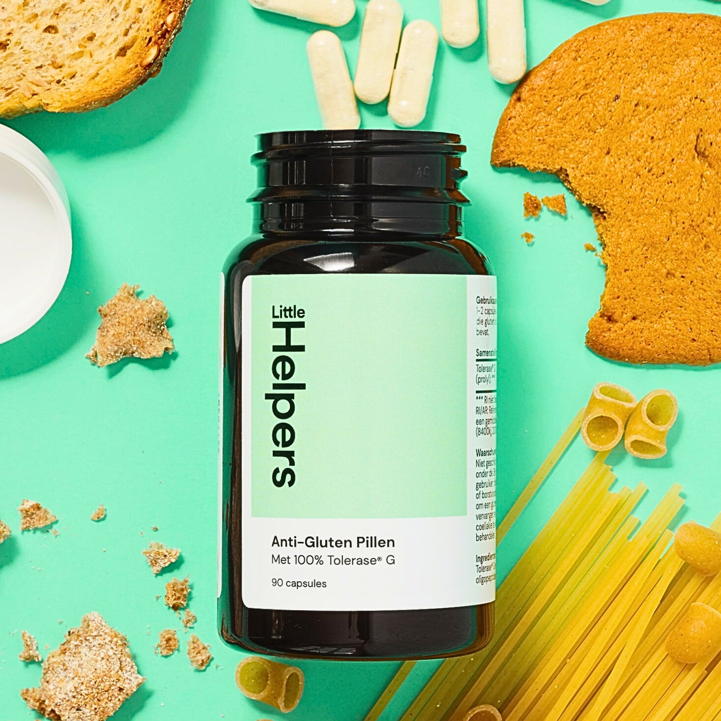 100% Tolerase® G Anti-Gluten Pillen 